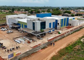 Dra. Taíssa acompanha avanços nas obras do Hospital Regional de Guajará-Mirim e destaca 85% de conclusão