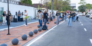 Prefeitura de Porto Velho inaugura Calçada Criativa