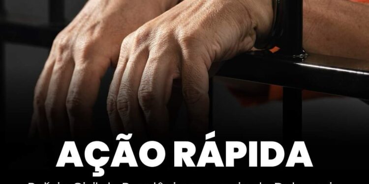 AÇÃO RÁPIDA: POLÍCIA CIVIL PRENDE SUSPEITO DE SEQUESTRO E ESTUPRO DE VULNERÁVEL EM NOVA MAMORÉ