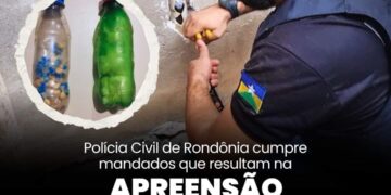 POLÍCIA CIVIL DE RONDÔNIA APREENDE DROGAS EM JI-PARANÁ