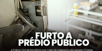 POLÍCIA CIVIL DE RONDÔNIA PRENDE ENVOLVIDOS EM FURTO A PRÉDIO PÚBLICO DE SAÚDE