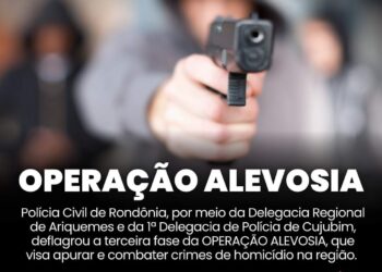 POLÍCIA CIVIL DEFLAGRA 3ª FASE DA OPERAÇÃO ALEVOSIA E PRENDE SUSPEITO DE DUPLO HOMICÍDIO EM CUJUBIM