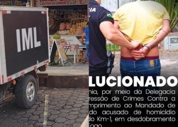 POLÍCIA CIVIL: PRESO HOMICIDA DO CRIME DO MERCADO KM-1 EM DESDOBRAMENTO DA OPERAÇÃO LINHA DE FOGO 