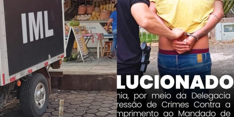 POLÍCIA CIVIL: PRESO HOMICIDA DO CRIME DO MERCADO KM-1 EM DESDOBRAMENTO DA OPERAÇÃO LINHA DE FOGO