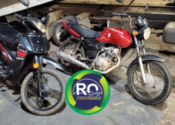 Fiscalização de trânsito recupera duas motos roubadas