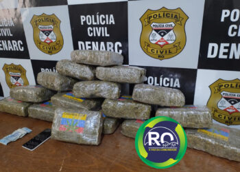DENARC: Homem é preso com 17 kg de droga em PVH