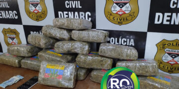 DENARC: Homem é preso com 17 kg de droga em PVH