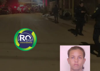 Em frente de sua família homem é morto a tiros