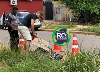 Motociclista de aplicativo é passageira ficam feridos em acidente de trânsito