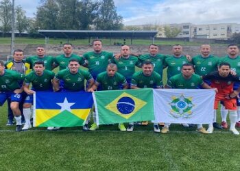 Polícia Militar de Rondônia conquista a medalha de bronze no futebol 7 na Europa