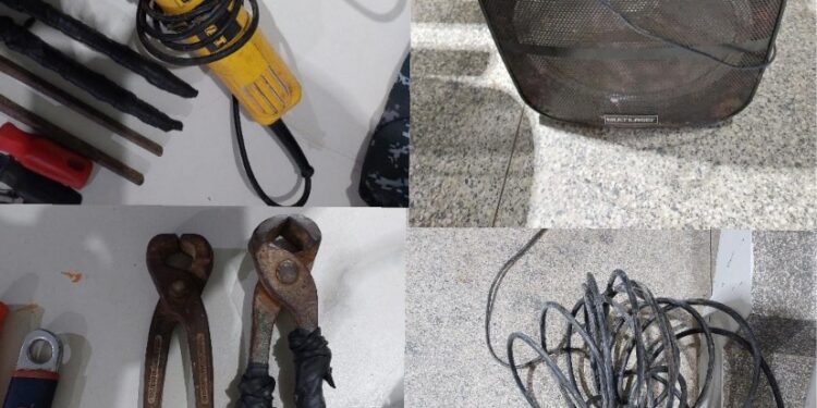 Polícia Militar recupera ferramentas de obra antes do dono ter conhecimento do furto