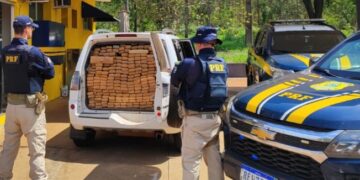 PRF apreende 1,5 tonelada de maconha em Três Lagoas (MS)