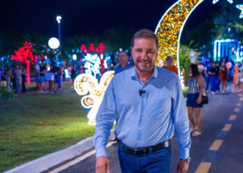 Prefeito Hildon Chaves visita o Parque da Cidade e avalia o Projeto Natal Porto Luz como um dos melhores do país