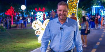 Prefeito Hildon Chaves visita o Parque da Cidade e avalia o Projeto Natal Porto Luz como um dos melhores do país