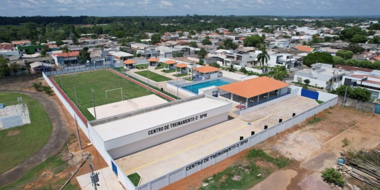 Governo de RO investe na construção de novo Centro de Treinamento da Polícia Militar, em Vilhena