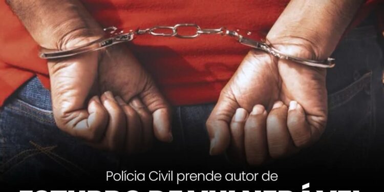 POLÍCIA CIVIL PRENDE AUTOR DE ESTUPRO DE VULNERÁVEL EM ARIQUEMES