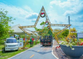 Parque da Cidade será aberto no próximo dia 10 com a inauguração da decoração natalina