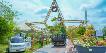 Parque da Cidade será aberto no próximo dia 10 com a inauguração da decoração natalina