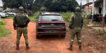 VEÍCULO FURTADO É RECUPERADO EM AÇÃO CONJUNTA ENTRE FORÇAS DE SEGURANÇA DE RONDÔNIA E GUARDA BOLIVIANA