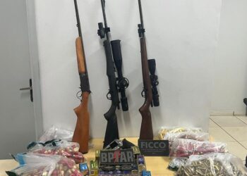 FICCO/RO realiza duas prisões por porte de arma de fogo