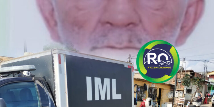 Idoso morreu em frente de uma residência na zonal sul