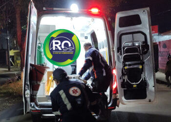 Motorista de APP é socorrido as pressas para JPII após ser agredido por três homens