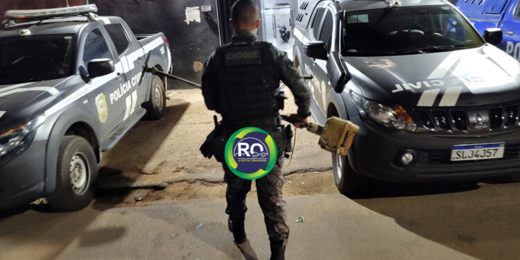 Homem rouba roçadeira do batalhão da polícia militar