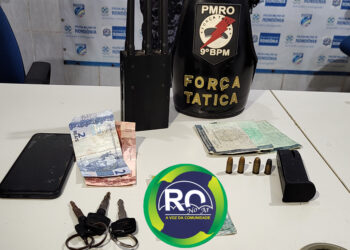 Polícia Militar apreende motos, armas, bloqueador de sinais e celulares roubados – VEJA O VÍDEO