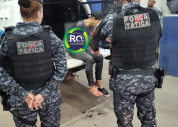 Homem é socorrido ao JPII após tentar trocar tiros com PM
