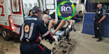Invasão em condomínio deixa um ferido