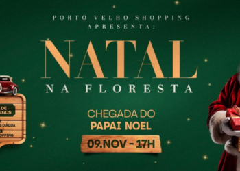 Magia do Natal chega com grande festa no Porto Velho Shopping