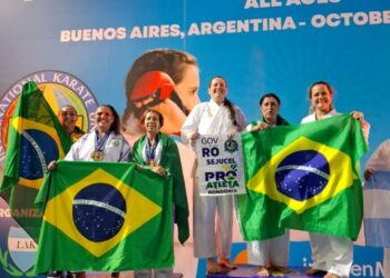 Atletas de Rondônia conquistam 21 medalhas no Mundial de Karatê na Argentina