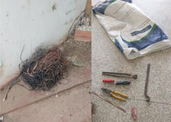 Atendimento de ocorrência de incêndio resulta em prisão de homem por furto de fios em residência