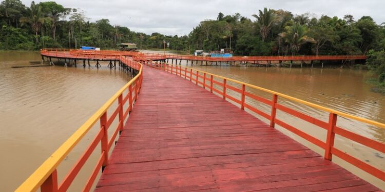 Prefeitura de Porto Velho realizou investimentos para fortalecer o turismo na Vila Nova Teotônio
