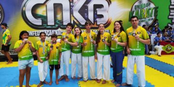 Atletas de Espigão se destacam no Brasileiro de Karatê