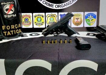 FICCO/RO realiza apreensão de arma de fogo de uso restrito