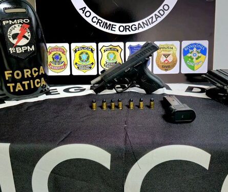 FICCO/RO realiza apreensão de arma de fogo de uso restrito