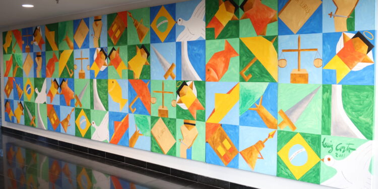 Obras construtivistas enriquecem espaços no STF