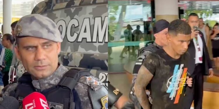 Urgente: polícia prende um dos assaltantes da Vivara no Manauara Shopping – VEJA O VÍDEO