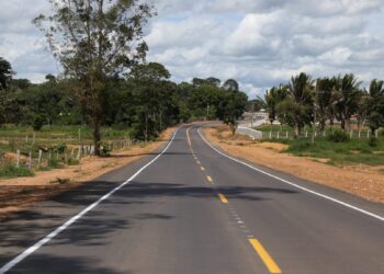 Rodovia-135 recebe 30 quilômetros de recuperação de asfalto em Nova Londrina, Região Central do estado