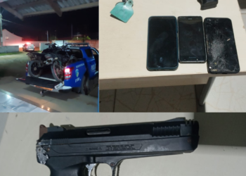 Ação Policial em Monte Negro resulta na prisão de três indivíduos e apreensão de armas e veículos