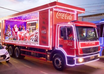 Caravanas de Natal da Coca-Cola se apresentam em três cidades de Rondônia