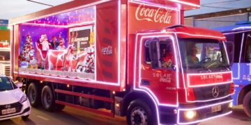 Caravanas de Natal da Coca-Cola se apresentam em três cidades de Rondônia