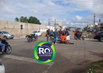 Em PVH os acidentes de trânsito não para