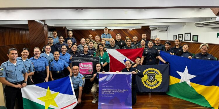 Policiais Militares Femininas participam do curso nacional de atendimento às mulheres e meninas em situação de violência