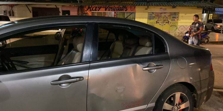 Criminoso: Mulher grávida é socorrida as pressas ao hospital após acidente de trânsito com tres