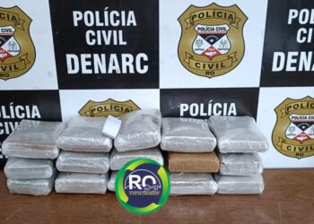 DENARC: Cão K9″musa” encontra 15 kg de droga