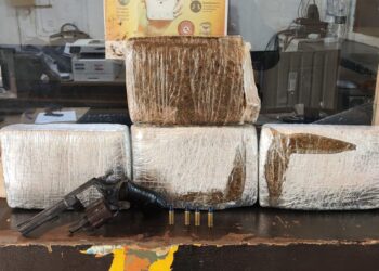 DOIS HOMENS SÃO PRESOS COM DROGAS E ARMA DURANTE OPERAÇÃO NA ZONA RURAL DE NOVA MAMORÉ