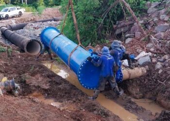Fornecimento de água em Porto Velho é reforçado com nova adutora ligada ao reservatório da Estação de Tratamento de Água II