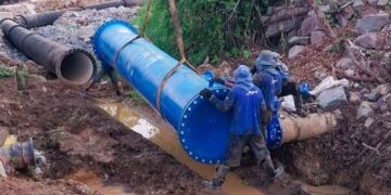 Fornecimento de água em Porto Velho é reforçado com nova adutora ligada ao reservatório da Estação de Tratamento de Água II